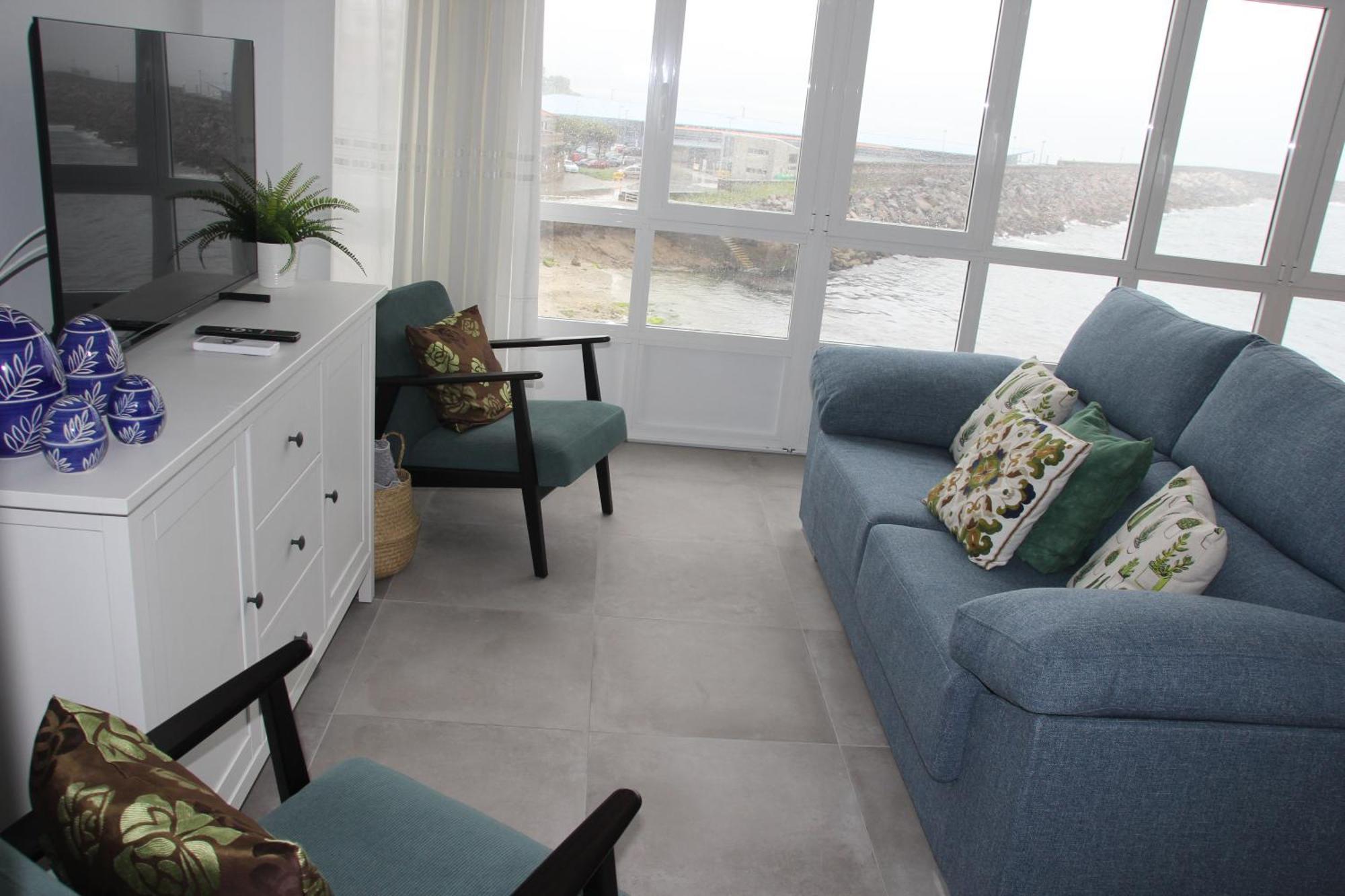 Mirador Playa Ribeira - Fisterra Lägenhet Exteriör bild