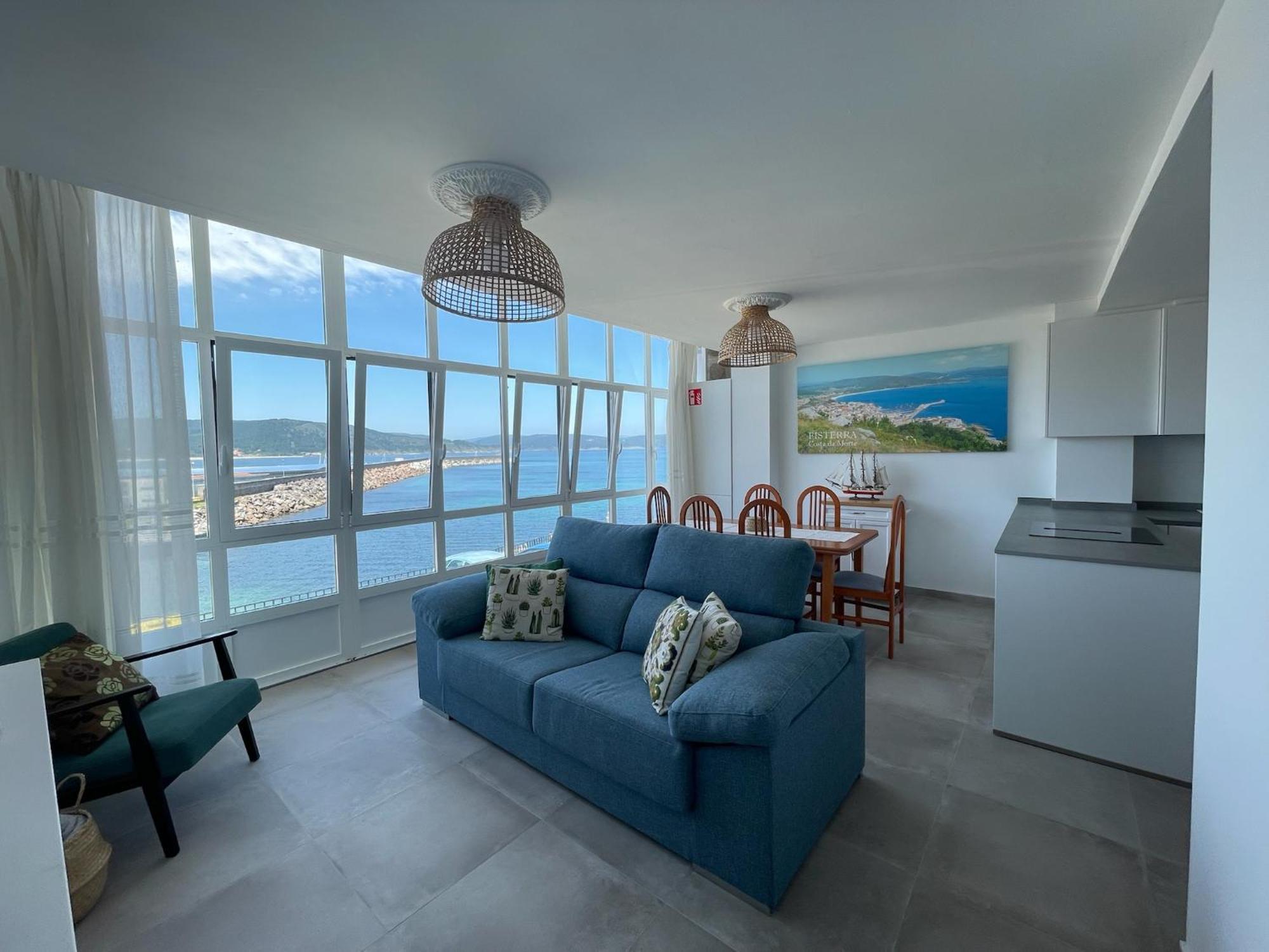 Mirador Playa Ribeira - Fisterra Lägenhet Exteriör bild