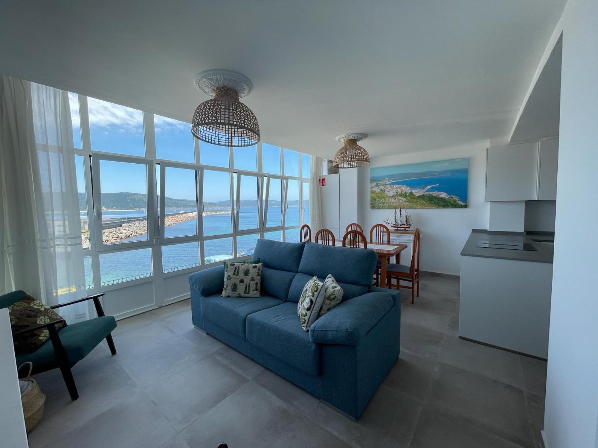 Mirador Playa Ribeira - Fisterra Lägenhet Exteriör bild