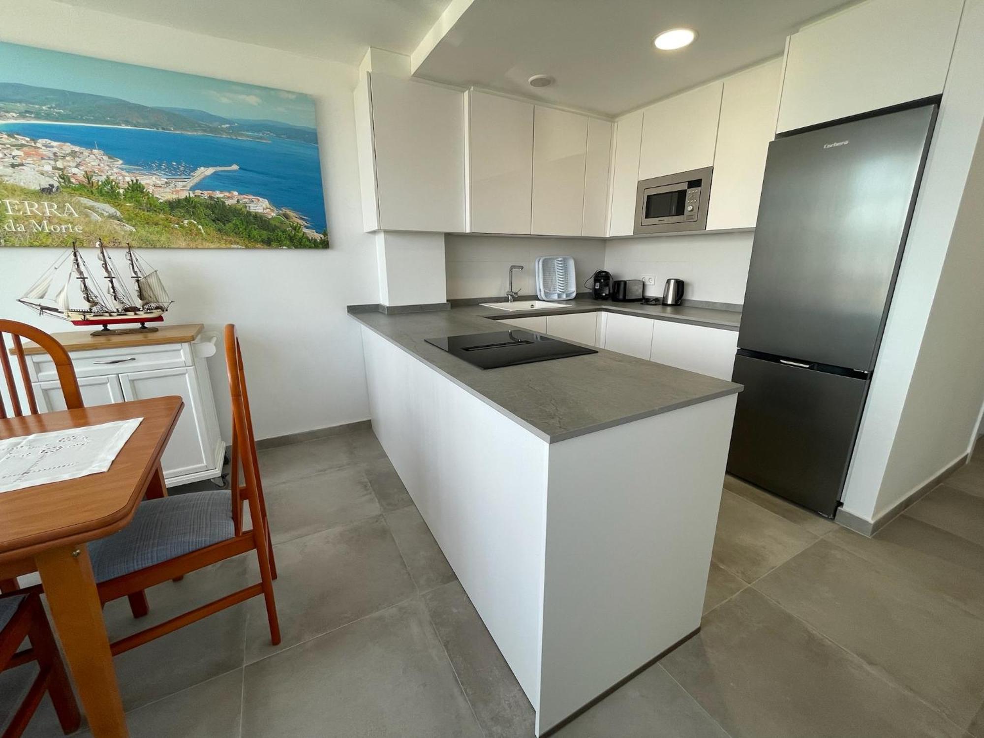 Mirador Playa Ribeira - Fisterra Lägenhet Exteriör bild